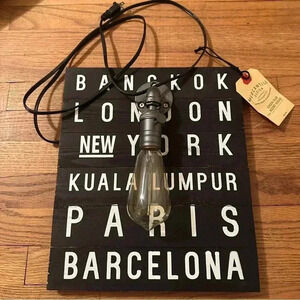 New Edison Bulb Accent Light Fixture home decor by Mercantile Design